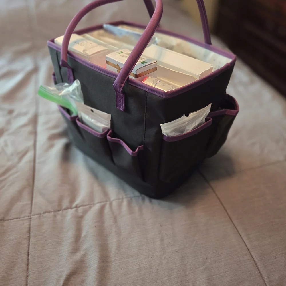 Color Street Delux Carry Case Organizer Tote with Planning System Pack